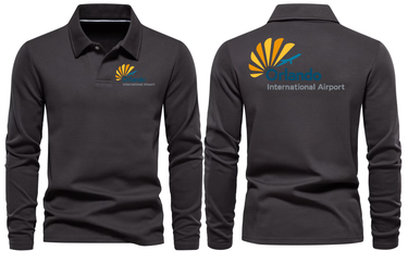 ORLANDO AIRPORT LONG SLEEVE POLO